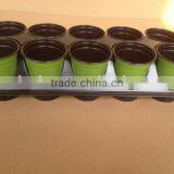 10 Pack Plastic Flower Pot Carrier / Flower Pot Carry Tray thumbnail-1