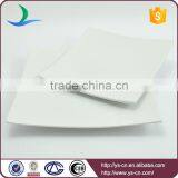 Porcelain White Square Shape Wholesale Dinner Plates thumbnail-3