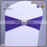 Beautiful Spandex Chair Sash With Buckle for Wedding Deco thumbnail-6