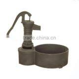 TRADE ASSURANCE ORNAMENTAL CAST IRON VINTAGE STYLE WATER PUMP GARDEN FEATURE thumbnail-1