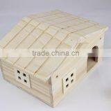 Wooden Bird Nest,decorated Wooden Bird House thumbnail-4