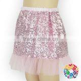 Latest Fashion Dresses Girls Glitter Sequin Tutu Toddler Pink Tutu Skirt for 2 Year Old Girl Dress thumbnail-5