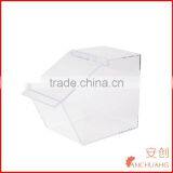 Stackable Food Bin With Removable Divider thumbnail-2