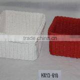 White+Red Color With Lace Storage Baskets Beautiful Popular thumbnail-1