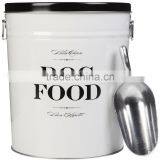 Metal Dog Food Storage Box With Scoop thumbnail-5
