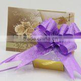 Satin Ribbon Bowknot Flower for Wedding and Gift thumbnail-3