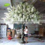 GNW 13ft White Large Artificial Decorative Tree With Wisteria Flower for Wedding Event Decoration thumbnail-3
