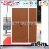 Henan Steelite 3 Door Metal Wardrobe Godrej Almirah Designs With Price thumbnail-2