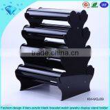 2 Tier Clear Acrylic T-Bar Bracelet Display Necklace Jewelry Displays Stands thumbnail-5