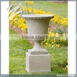 Natural Marble Carved Garden Flower Planter thumbnail-1