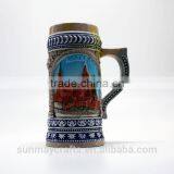 Wholesale Custom High Quality 3D MOCKBA Ceramic Souvenir Mugs Souvenir for Sale thumbnail-4