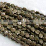 Wholesale Jewelry Fashion Hexagon Shape Turquoise Loose Beads Strand thumbnail-1