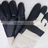 DDSAFETY Hot Sale Furniture Leather Work Gloves Brown Furniture Gloves thumbnail-2