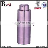 15ml 30ml 50ml Cosmetic Packaging Skin Care Luxury Purple UV Airless Rotary Pump Acrylic Lotion Bottle Best Sellers thumbnail-1