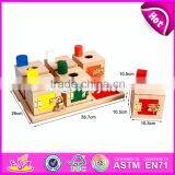 2017 New Design Children Educational Blocks Box Wooden Best Montessori Toys W12F002 thumbnail-2