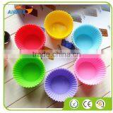 Pass Test FDA Food Safe Grade 3D Silicone Cupcake Mold thumbnail-3