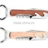 A45-0003 High Quality Multi-functional Wooden Wine Bottle Opener thumbnail-1