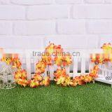 Artificial Hanging Vine Plant Silk Leaf Garland thumbnail-5