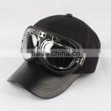 New Style Leather Brim Or Bill Glasses Cap thumbnail-6