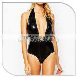 Beach Metallic Plunge 2014 Sexy Summer Swim Suit thumbnail-2