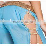 Women Sexy Turquoise Blue Egyptian Belly Dance Costum Lingerie Sets LD6045 thumbnail-3