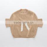 New Model Batwing Sleeve Hand Knit Childrens Baby Girls Sweater Outwear thumbnail-5