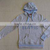 Hooded Sweatshirt With Print and Stone thumbnail-1
