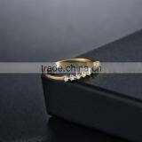Fashion Diamond 18K Solid Gold Jewelry Rings Wholesale Price thumbnail-1
