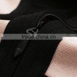 Black Geometric Color Block New Fashion 2015 HL Sleeveless O-Neck Bandage Dress Bodycon Girl Evening Party Dress thumbnail-5