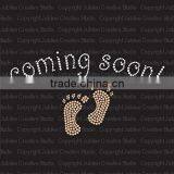 Simple Bride Crown Iron On Rhinestone Crystal Tshirt Transfer by Jubilee Rhinestones thumbnail-1