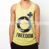 Loose Fit Sleeveless Printed Men Tank Top thumbnail-1