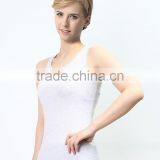 New Design Fashion Low Price Sexy Women White Tight Tank Tops Wholesale thumbnail-2