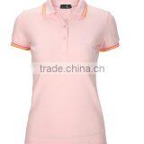 2017 New Good Quality Low Price Custom Women Short Sleeve Polo Shirt thumbnail-2