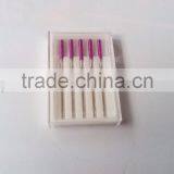 Domestic Sewing Needle Purple Tip Needle Size 14 Avoid Skipped Stitch thumbnail-1