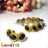12mm Crochet Toys Craft Doll Yellow Safety Cat Eyes for Stuffed Toys thumbnail-3