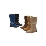 Womens Winter Snow Boots For Walking , 8 Size Brown EVA+TPR Outsole