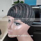 Cornrows Wig Cap for Making Braids Human Hair Bundle Hair Weave Easy to Sew to the Crochet Braid Cap thumbnail-4