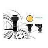 Plastic Auto Oxygen Bar Car Bluetooth Headset BT4.0 , White / Black