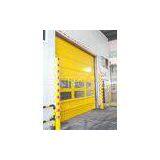 PVC Stacking Garage Doors Fast Rolling Shutter Industrial Folding Door thumbnail-1