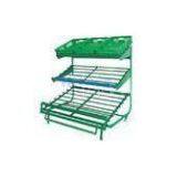 3 Layers Green Metallic Fruit Shelf And Vegetable Storage Rack With Perfect Service thumbnail-1