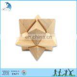 High Quality 3d Wooden Intellectual Cube Puzzle for Kids thumbnail-1