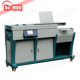 3 Years Warranty Automatic Bookbinding Machine Manufacturer Glue Binding Machine With Side Glue Function thumbnail-2