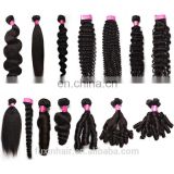 100% cuticle aligned virgin brazilian human hair extension remy hair weft