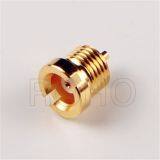 Straight Gold Plated Female Jack MCX RF Coaxial Connector for Rg316 58 11 6 Cable