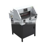 490mm 19'' Electric Manual Small Size Guillotine Paper Cutter with Factory Price