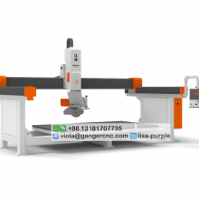 5 Axis Cnc Bridge Saw Polishing Milling Bridge Saw Cutter Machine GQ-3220D Granite Slab Bridge Saw Stone Machinery thumbnail-2