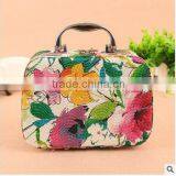 New Style Korean Nail Art Retro Portable Crocodile Grain Large Capacity High Grade Cosmetic Bag thumbnail-5