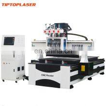 Hot Sale Chinese 4 Heads 3d Woodworking CNC Cutting Machine 1325 thumbnail-2