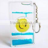 Oil and Liquid Filled Liquid Timer Keychains, Mini Keyring thumbnail-4