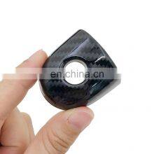 for Lada XRAY AvtoVAZ 2015 2016 2017 2018 2019 4 PCS Carbon Fiber Door Handle Cover Catch Trim Set Car Cap Styling Accessories thumbnail-4